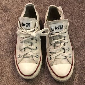 Converse White Lace Ups